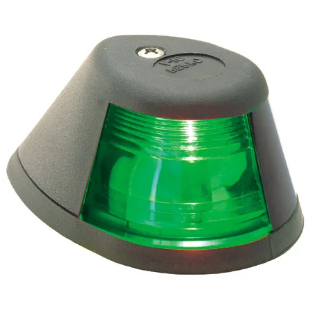 Perko Fig. 0253 Horizontal Mount Side Lights, 12V, USCG 2nm, Red and Green Lenses