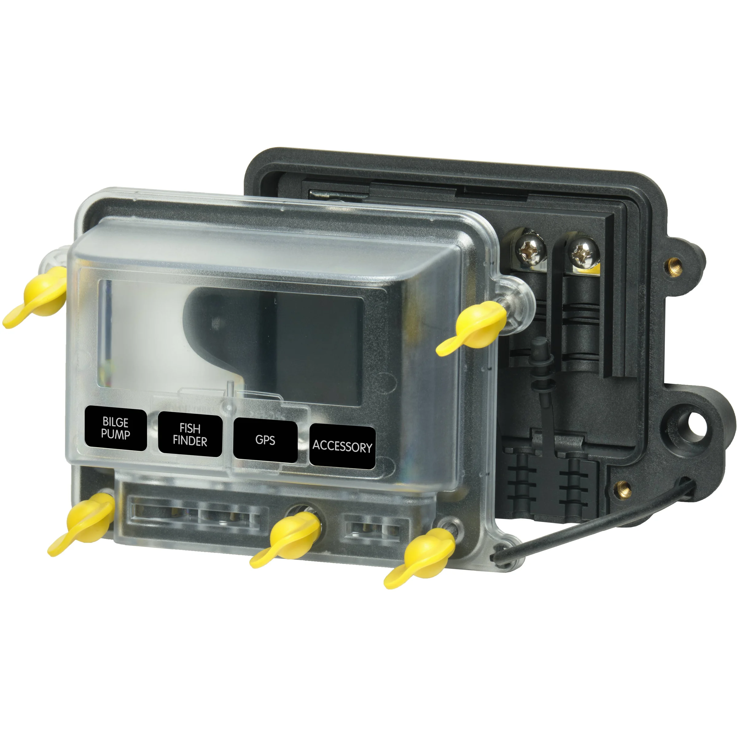 Blue Sea Systems Water-Resistant 100A BusBar, 300V AC, 48V DC, Tin-Plated Copper