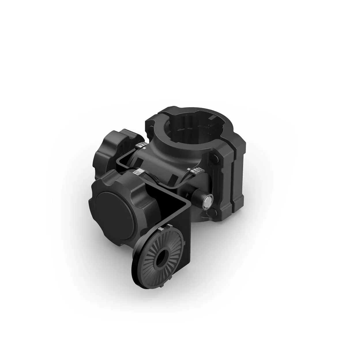 Garmin Adjustable Perspective Shaft Mount for LiveScope Transducers, For Spy Pole and Force Pro/Force Trolling Motors, Forward/Down/Perspective Modes, Adjustable Viewing Angles 0°-22.5°