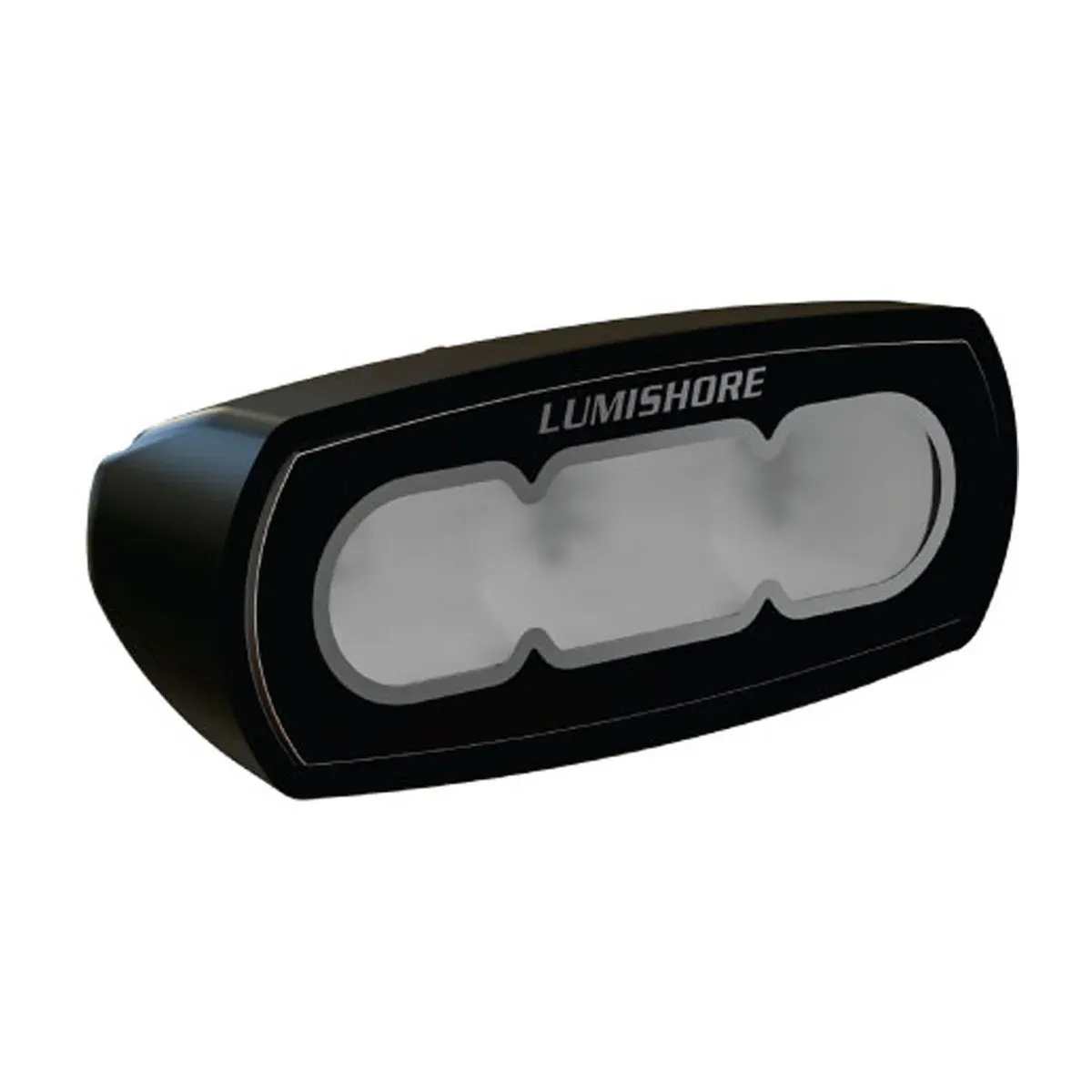 Lumishore ECLIPSE LED Flood Light, 10.5-31V DC, IP68, 70-90° Oval Beam