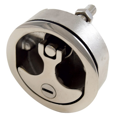 Whitecap Compression Handle - 316 Stainless Steel - Locking - 3" Outer Diameter S-236C