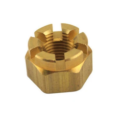Marine Machining & Manufacturing Brown.Castle Nut 1 1/4- (1 1/4-7 Cast.Nut)