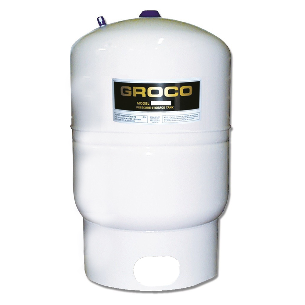 GROCO Pressure Storage Tank w/Pump Stand - 1.7 Gallon Drawdown PST-6
