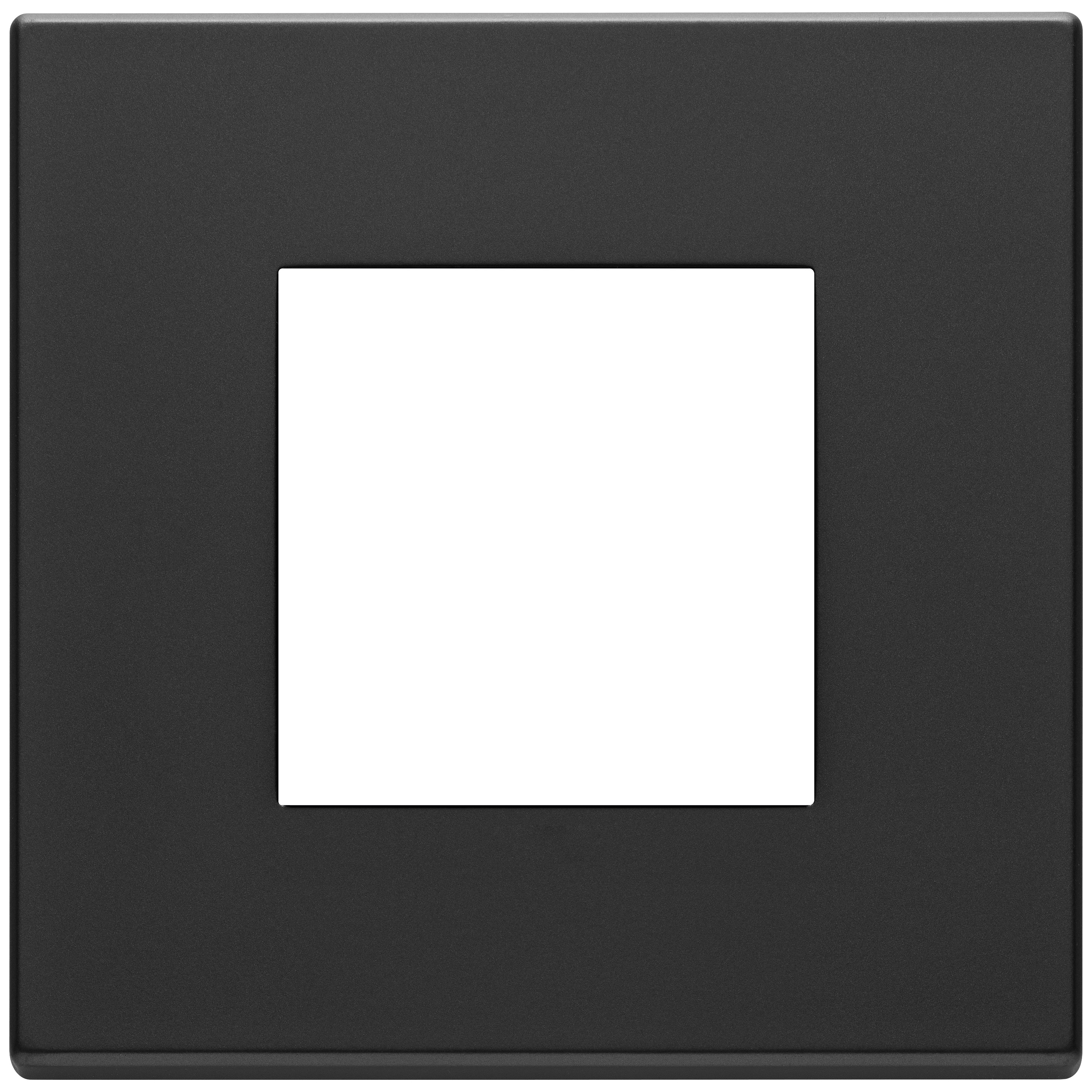 Vimar Eikon EXÉ 2-Module Cover Plate, 90x90 mm, Clamp Mount, IP00