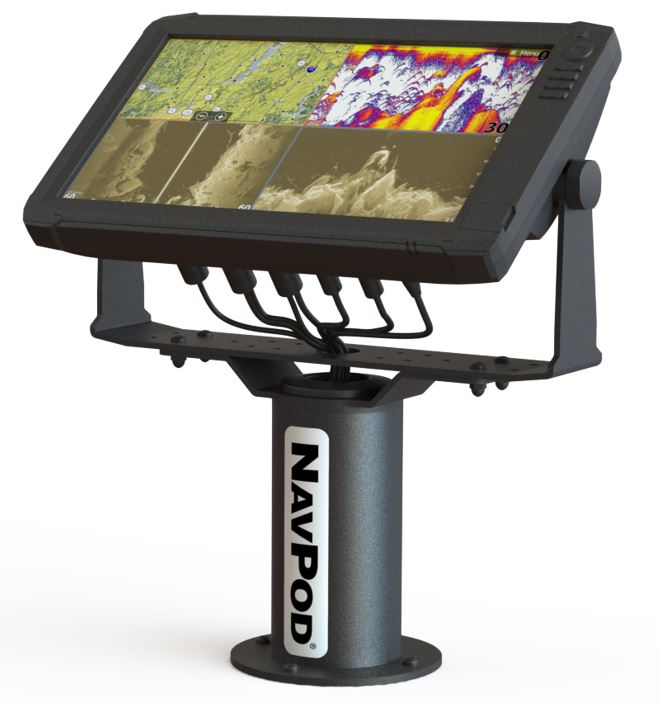 Navpod PM0841 PedestalMount Pre-Drilled Mounting Pedestal & Mounting Plate PM0841