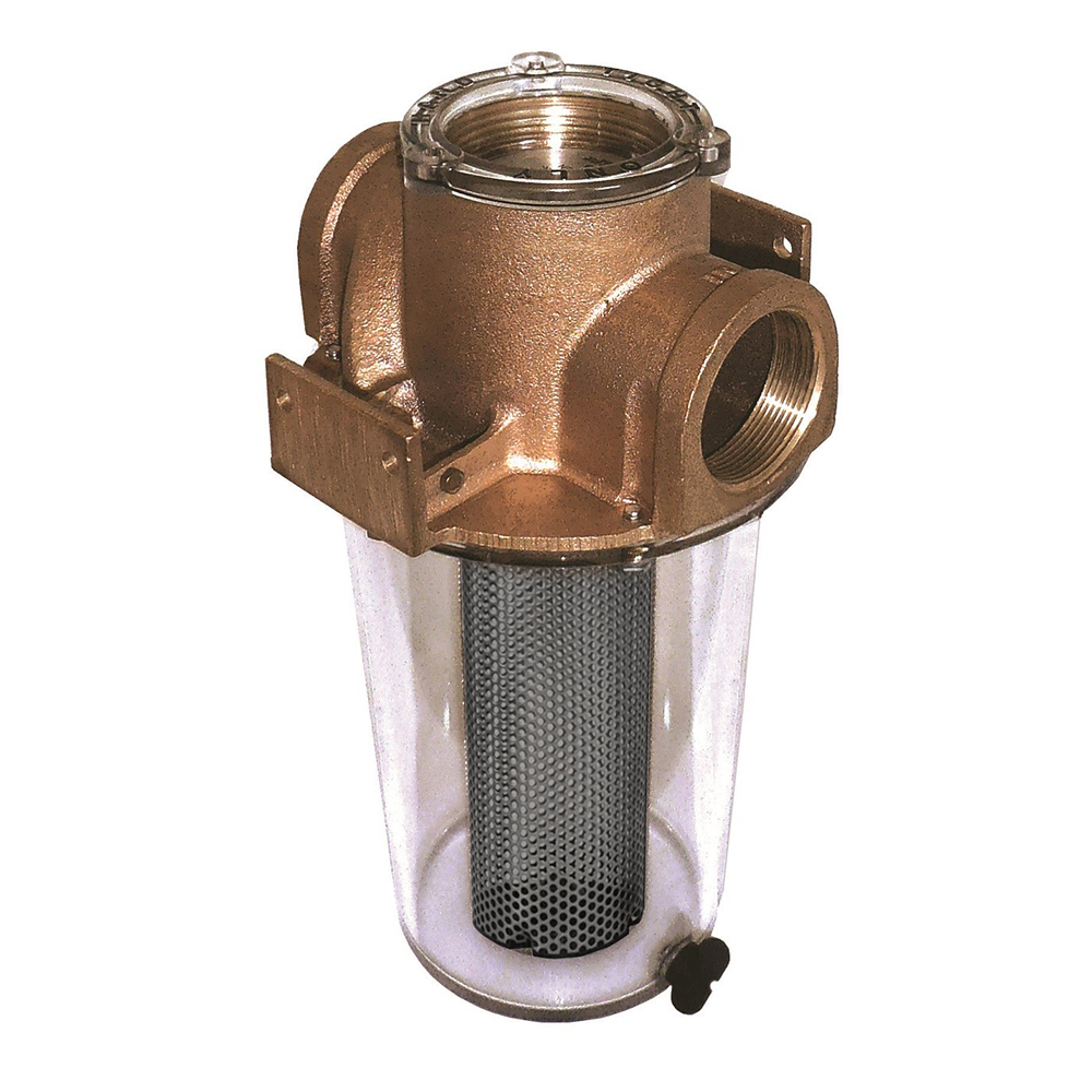 GROCO ARG-500 Series 1/2" Raw Water Strainer w/Monel Basket ARG-500