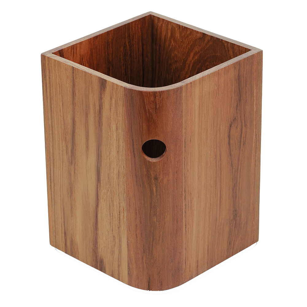 Whitecap EKA Collection Waste Basket - Teak 63206