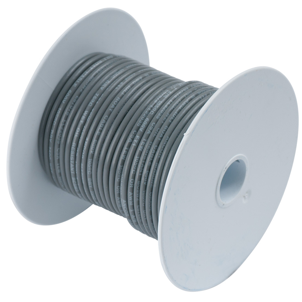 Ancor Grey 14 AWG Tinned Copper Wire - 1,000' 104499