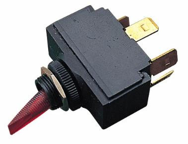 Sea Dog Marine Toggle Switch (Spark Plug) Ilmntd On/Off (420111-1)