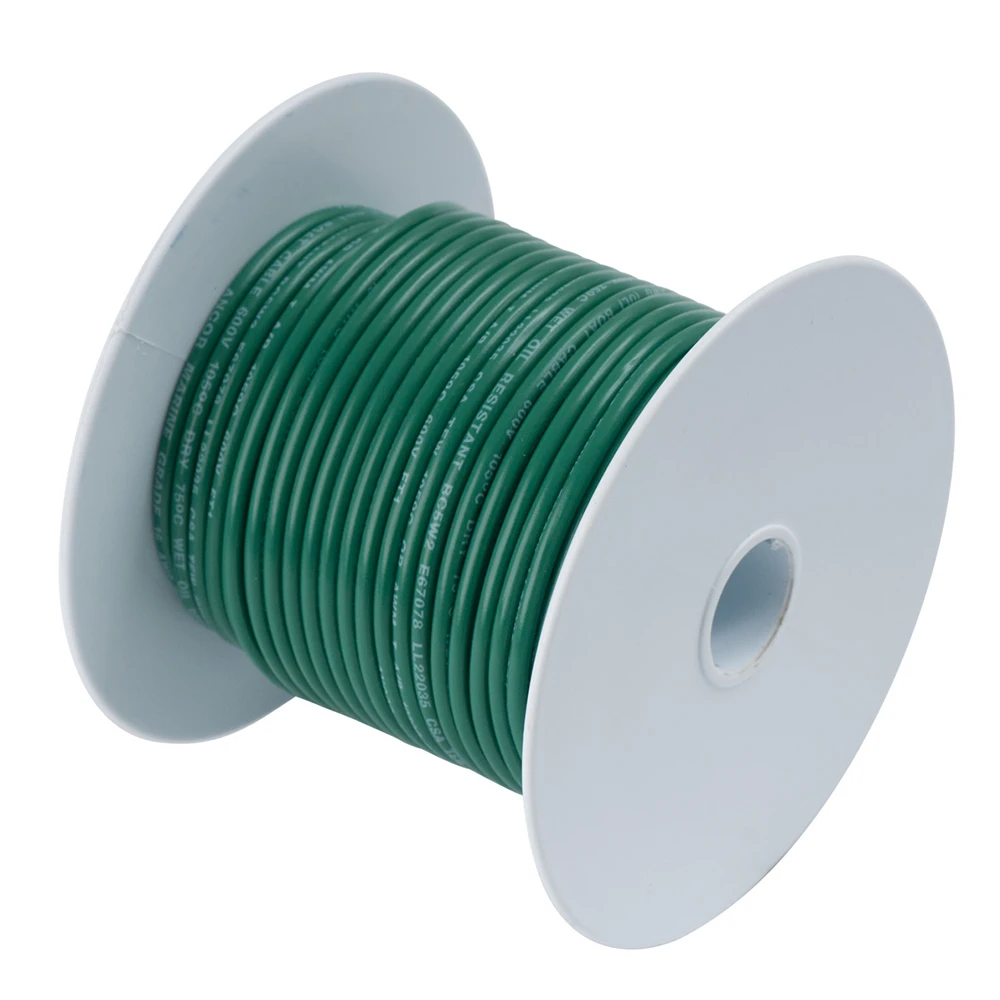 Ancor Green 6 AWG Tinned Copper Wire - 750' 112375