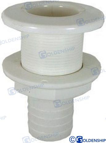 Recmar Plastic Thru-Hull 3/4" (Gs30081)