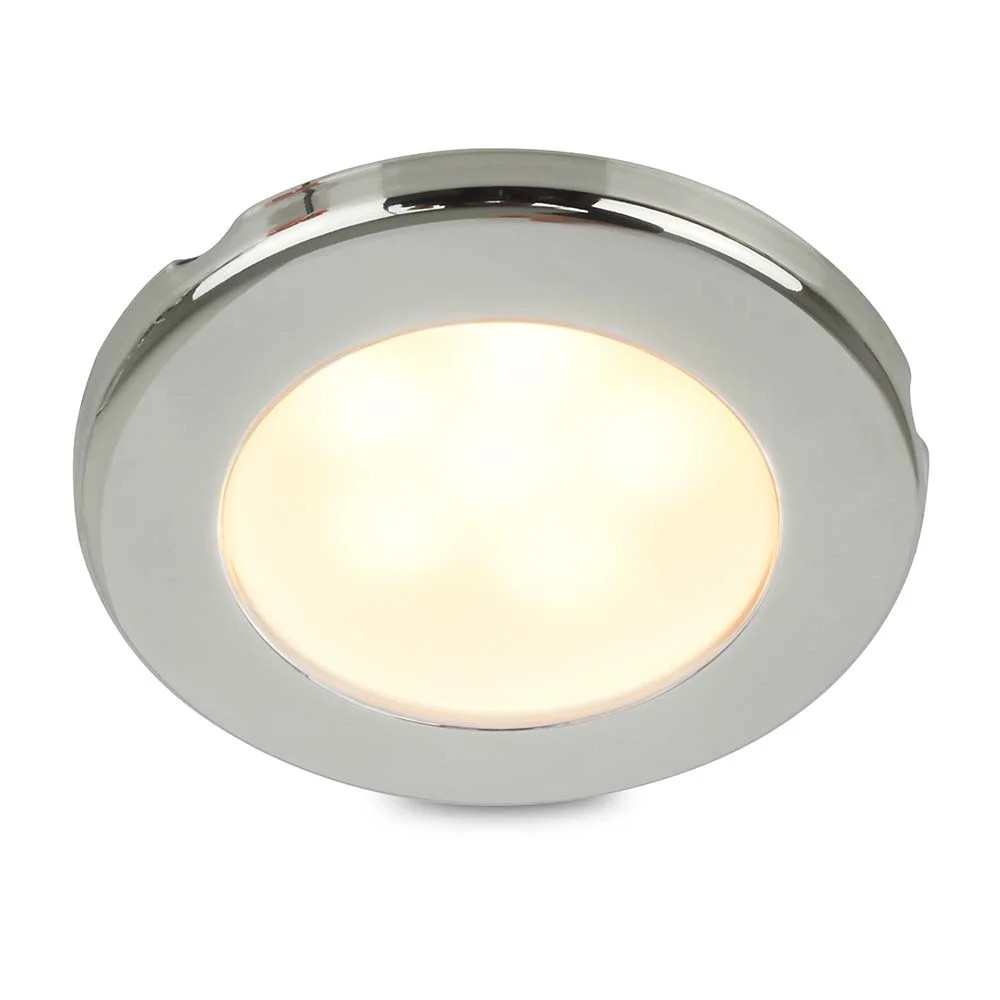 Hella Marine EuroLED 75 LED Downlights, IP6K7 & IP6K9K, 190 Lumens, 3W, PWM or Voltage Resistive Dimming