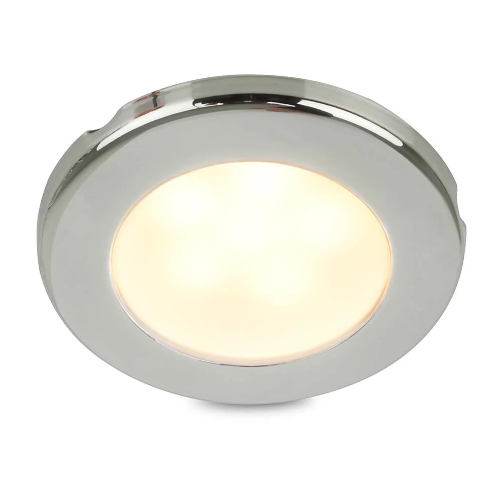Hella Marine EuroLED 75 LED Downlights, IP6K7 & IP6K9K, 190 Lumens, 3W, PWM or Voltage Resistive Dimming