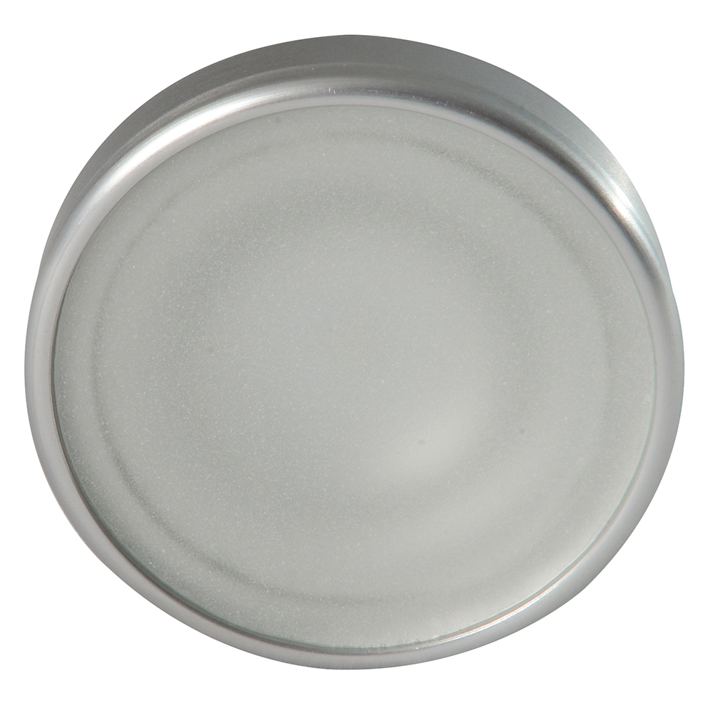 Lumitec Halo Flush Mount LED Down Light, White/Red Dimming, 10-30V DC, IP67, Brushed Finish