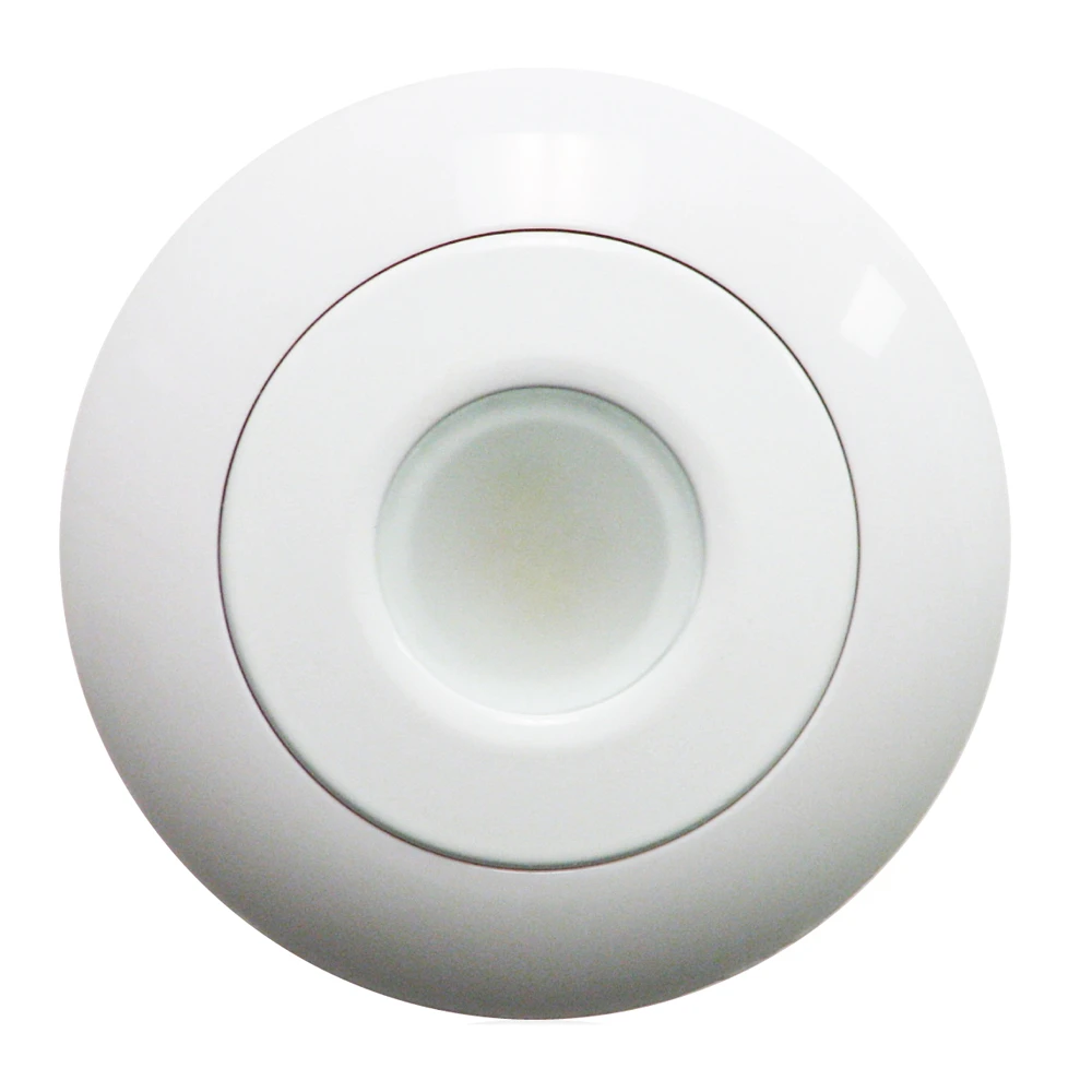 Lumitec Flush Mount Down Light Adapter Kit, For Halo & Orbit, Fits 1.875-2.750 in Holes, Clamp-In, No Exposed Fasteners