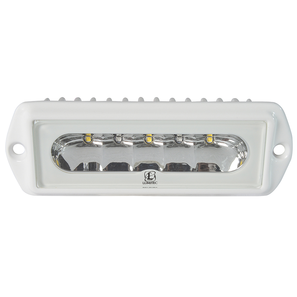 Lumitec Capri2 Flush Mount LED Flood Light, 10-30V, IP67, 16W, Two-Color, Dimmable
