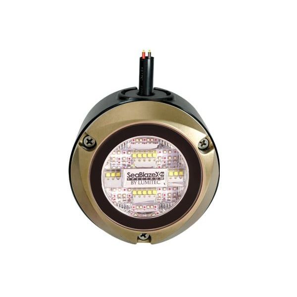 Lumitec Kraken Underwater Dock Light, 10-30V DC, 6000 lm, Bronze Finish