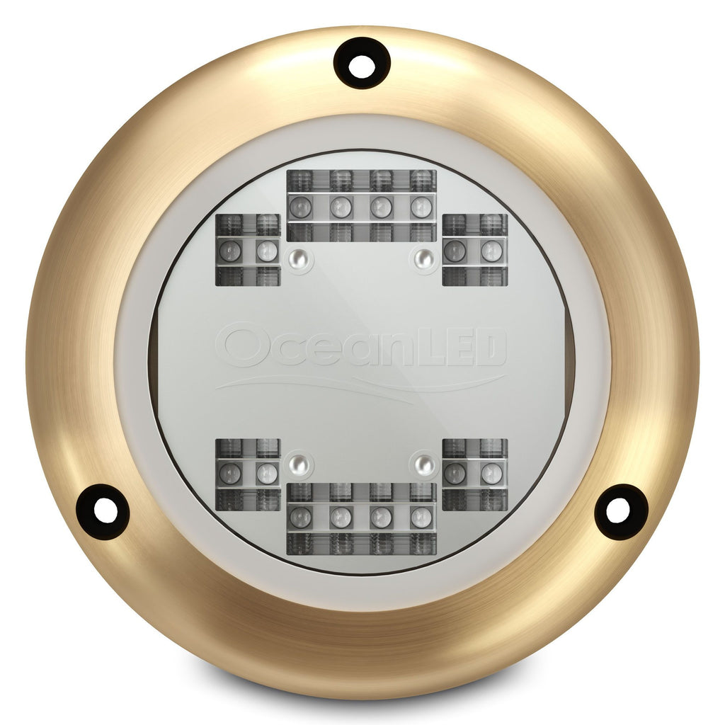 Ocean LED - SPORT S3116s Underwater Light - Rectangular Beam, Aluminium Bronze, IP69K