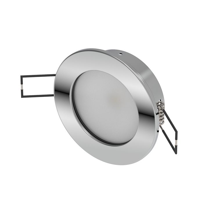Cantalupi - LED Downlight - Spring Mounting, Chrome (D3-ROGER-LOS30-SA-SS-24-0000)