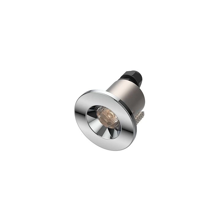 Cantalupi - MICRO FAL Courtesy Light - Chrome, Screw Mounting (20MICRO02FALD3SS)