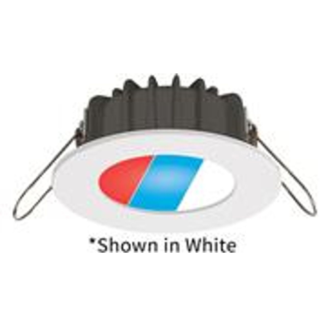 Imtra - Model V - 5.0W, White Finish, Red/Blue/Cool White, 10-40V, 183lm, 5500K