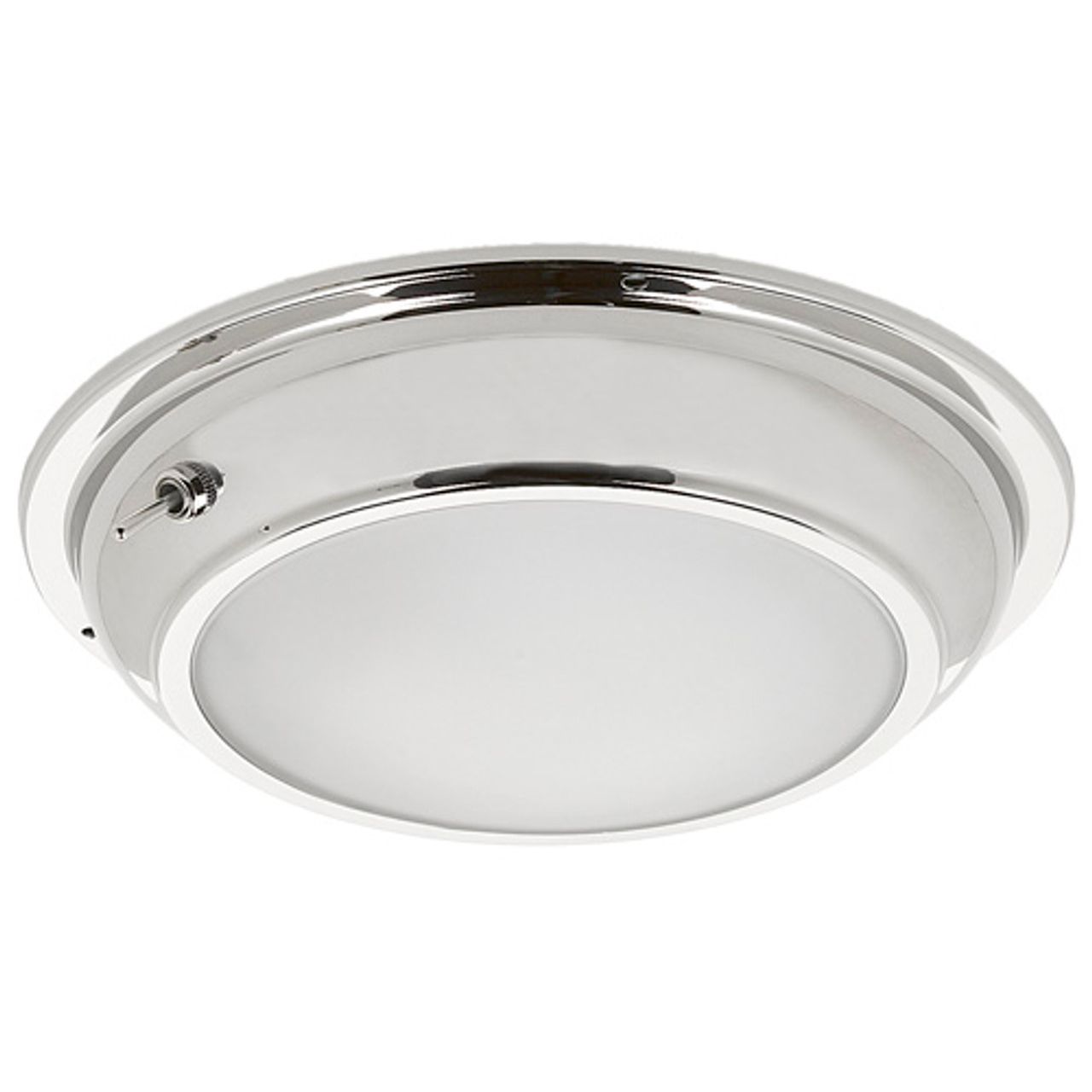 Imtra - PowerLED Downlight - Stainless Steel, Warm White, w/ Switch, 10-30V, 4.7W, 2800K, 232lm