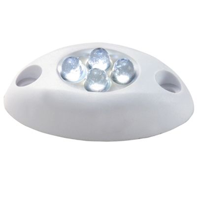 Imtra - LED Cluster Courtesy Light - White, IP65, Plastic, Screws Mount