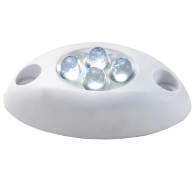 Imtra - LED Cluster Courtesy Light - White, IP65, Plastic, Screws Mount
