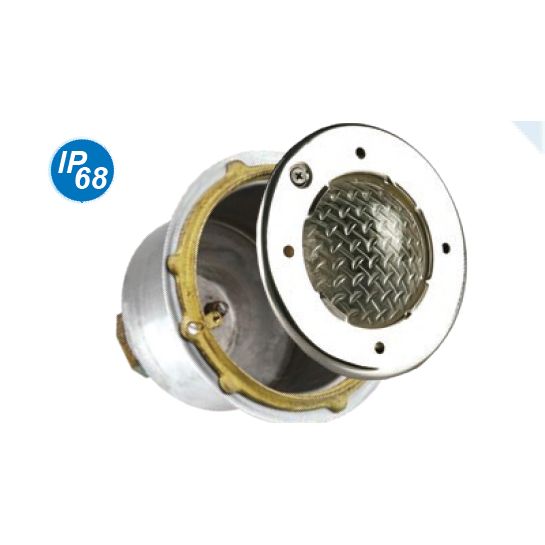 Mega LED - Waterproof Spot Light - IP68, Waterproof Stainless Steel LED Light for Pool/Spa, 24W, 12V AC (30223-25)