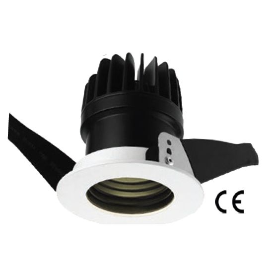 Mega LED - LED Downlight - 10W, Recessed Ceiling Light, 600Lm, 2700K, Beam Angle 30°, 120V AC (30507)