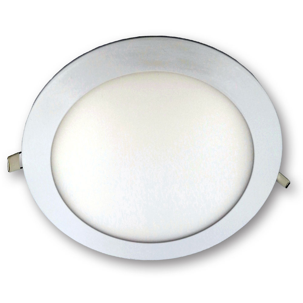 Mega LED - LED Downlight - 18W, Aluminum Body, 1350 Lm, 4200K, Beam Angle 120°, 100-240V AC (30979-NW)