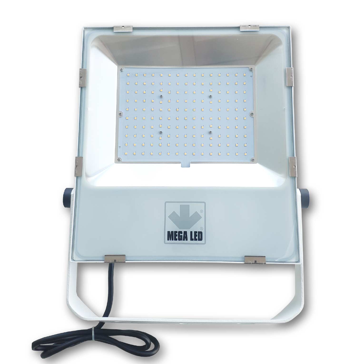 Mega LED - LED Flood Light - 150W, 130 Lumens, Marine C5M, 316 Stainless Steel Mounting Bracket, 85-300V AC (30897)