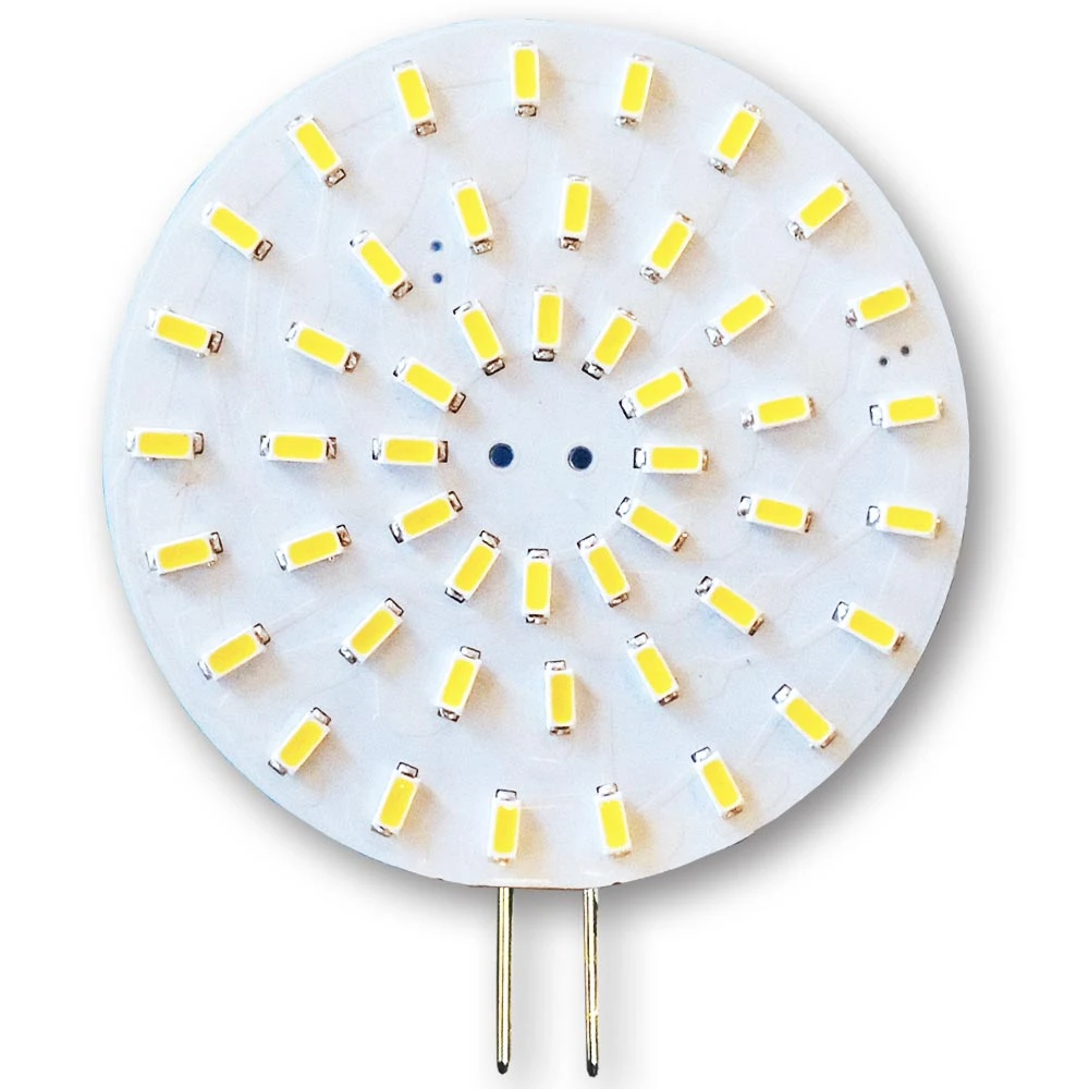 Mega LED - LED Replacement Bulb - G4 Back Pins Type, 4.8 Watt, 350 Lumens, 10-30V DC, Warm White (30006)