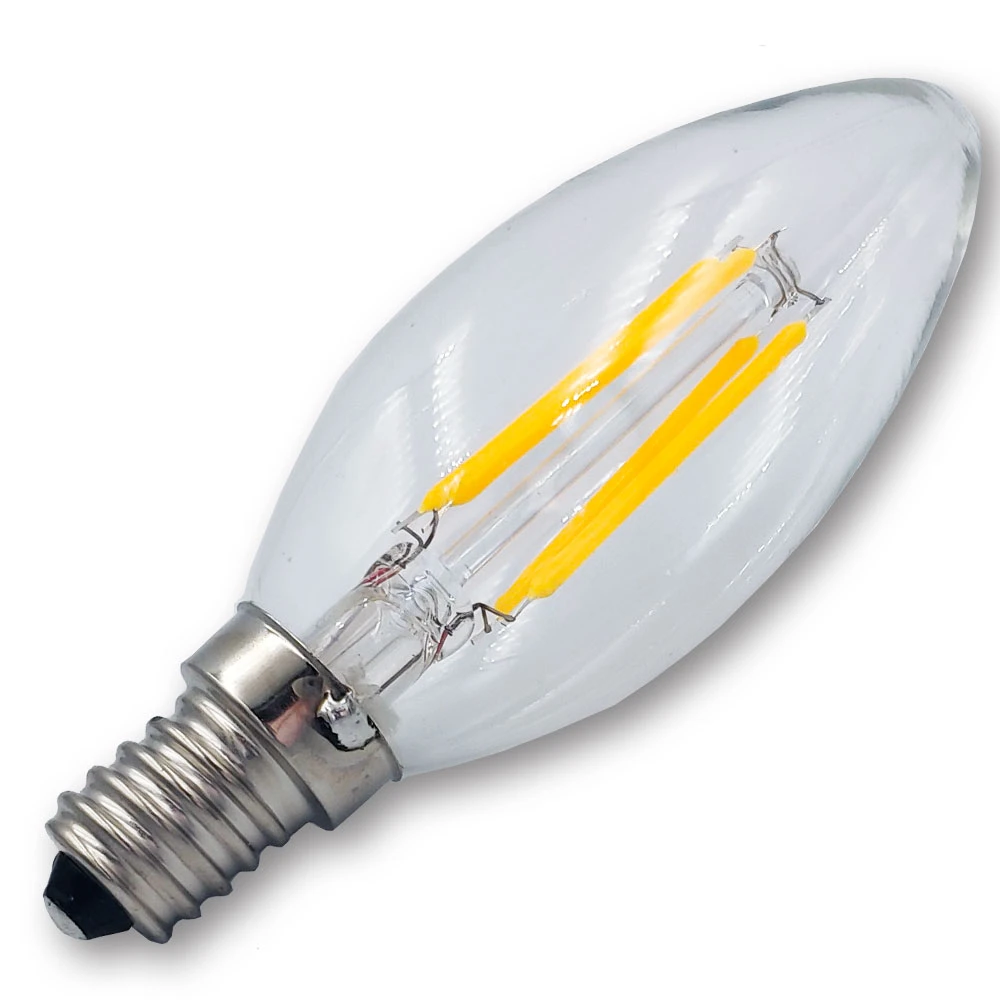 Mega LED - LED Replacement Bulb - E14 Type, 4.5 Watt, 450 Lumens, 220V AC, Beam Angle 360°, 3000K (30326-E14D)