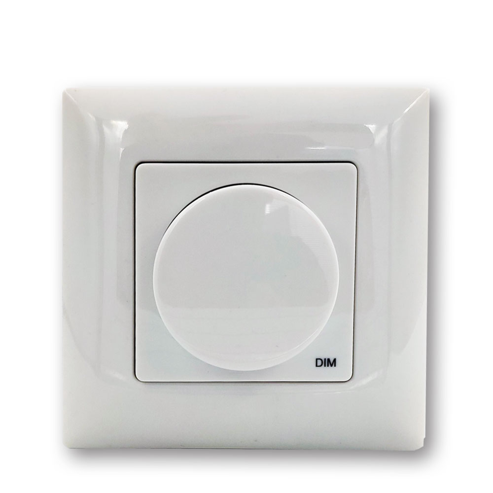 Mega LED - Wall RF Remote Control - For 30519 & 32527 Dimmers, On-Off Push Button (32514)