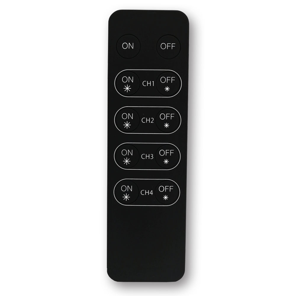 Mega LED - RF Remote Control - 1 Zone, For 30902 Dimmer With ON-OFF & Dimmer Function (30902A)