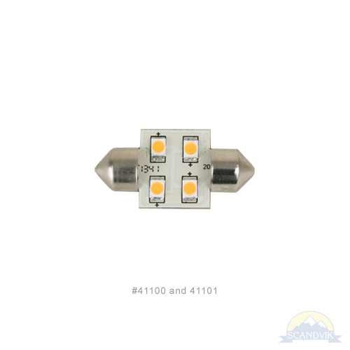 SCANDVIK - Replacement Bulb - 12/24V, 0.7W, 0.06A, Cool White (41101)