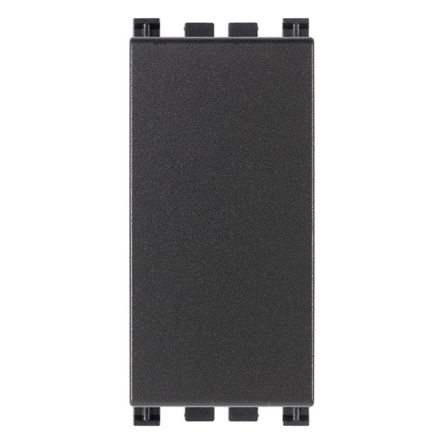 Vimar Arké Blank Module, 1 Module, Flush Mount, Plastic