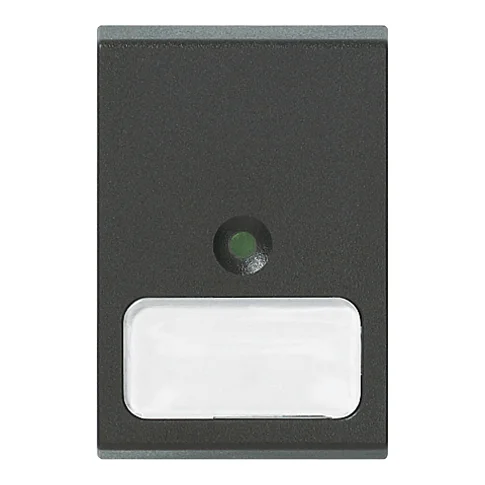 Vimar Idea Interchangeable 1-Module Button, Thermoplastic, Matt
