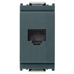 Vimar Idea Netsafe RJ45 Phone Jack, 8/8, Screw Terminals