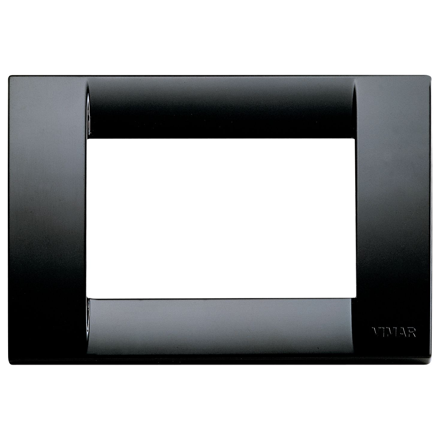 Vimar Idea Classica Cover Plate, 3-Module, Clamp Mounting