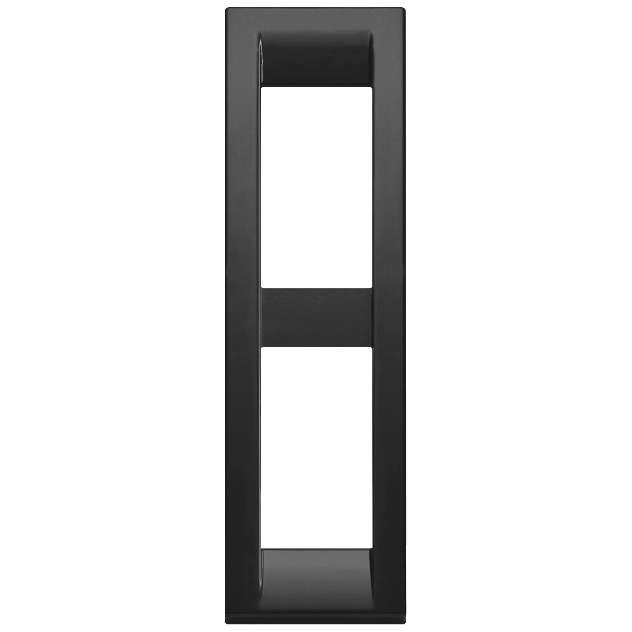 Vimar Idea Classica Cover Plate, 2-Module, Panel Mount, Technopolymer, IP00