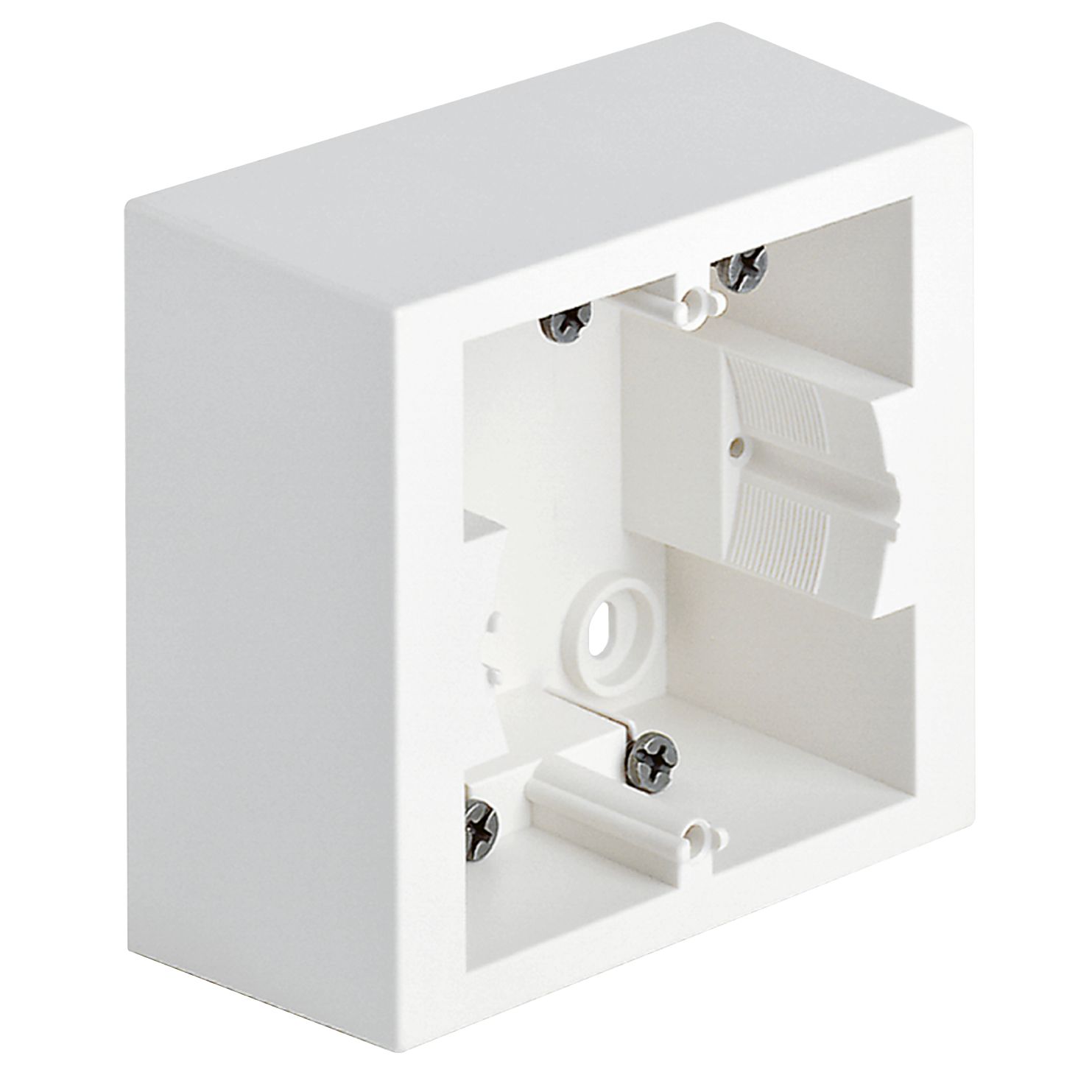 Vimar 09971 Surface Mounting Box, For Idea/Eikon/Plana, 1-2M, 43.5 mm Deep