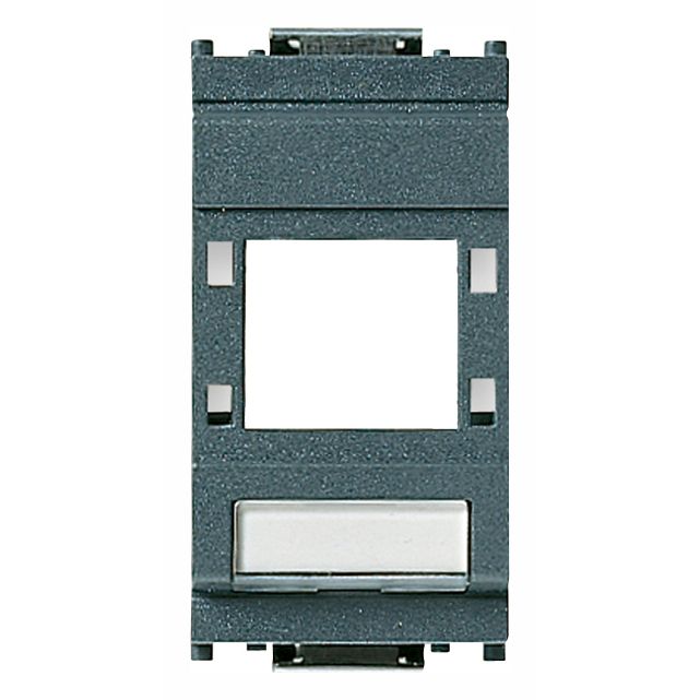 Vimar Idea RJ45 R&M IBM Adaptor, For R&M Freenet and IBM Type C