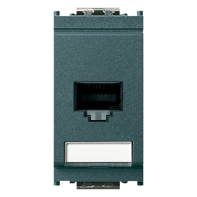 Vimar Netsafe 16359 RJ45 Socket Outlet, T568A/B Wiring, 8-Contact