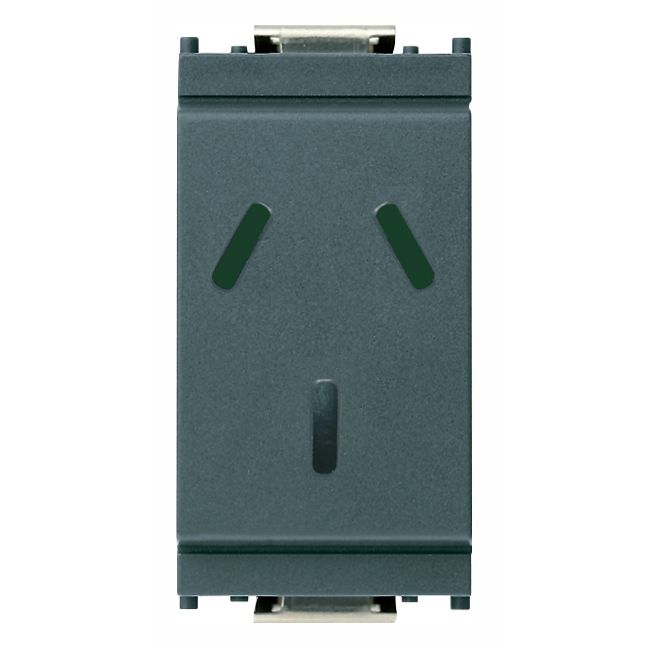 Vimar Idea SICURY Argentinian Socket Outlet, 2P+E, 10A, 250V, IP20