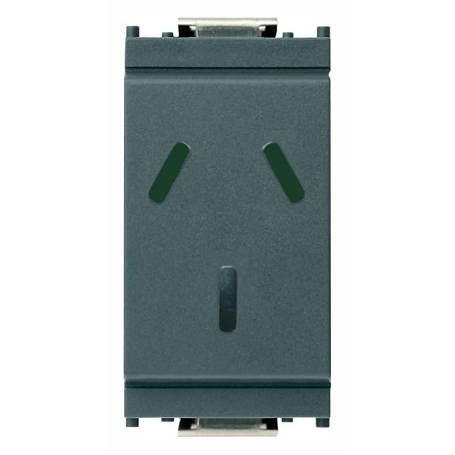 Vimar Idea SICURY Argentinian Socket Outlet, 2P+E, 10A, 250V, IP20