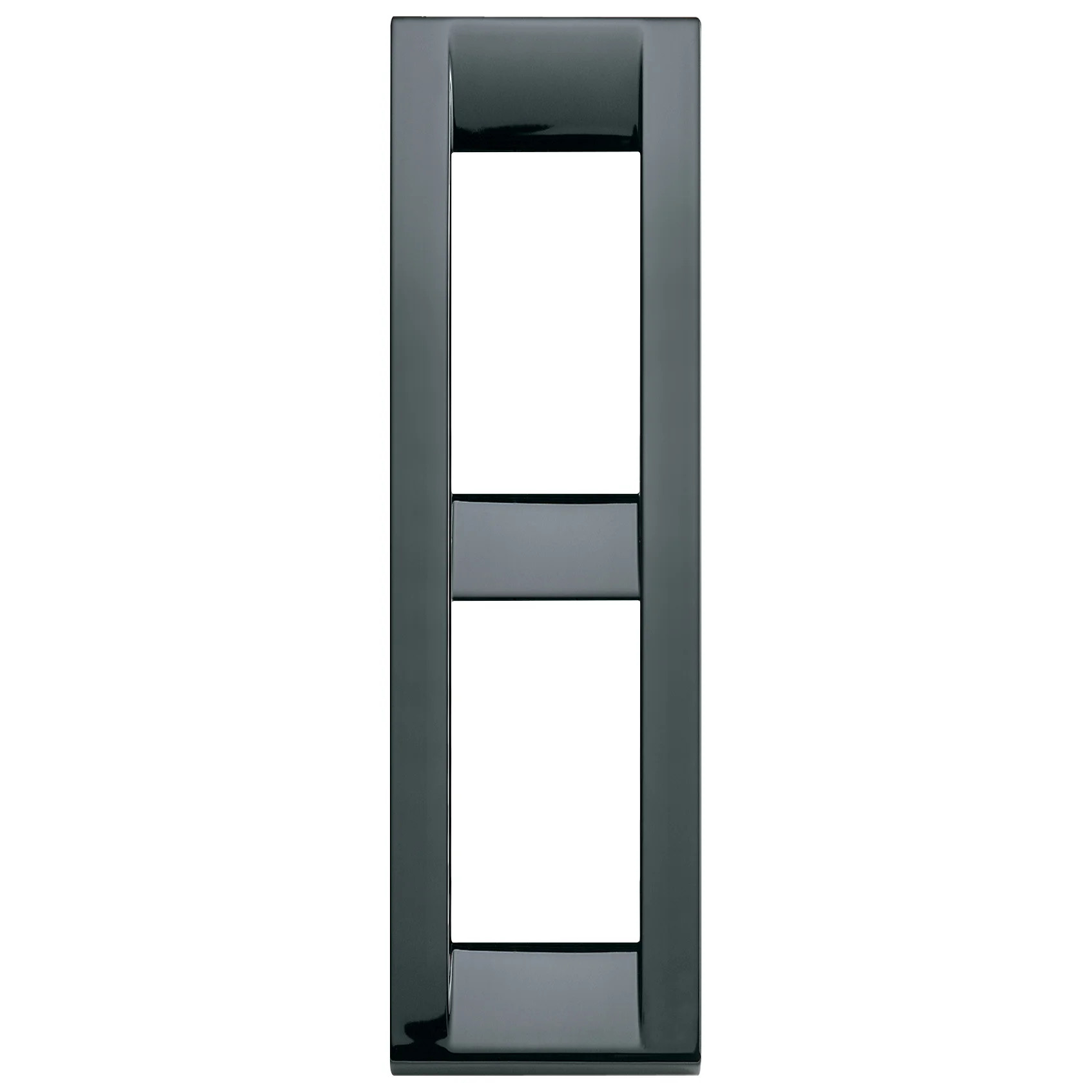 Vimar Idea Classica 2-Module Cover Plate, Die-Cast Metal, for Panel Mounting
