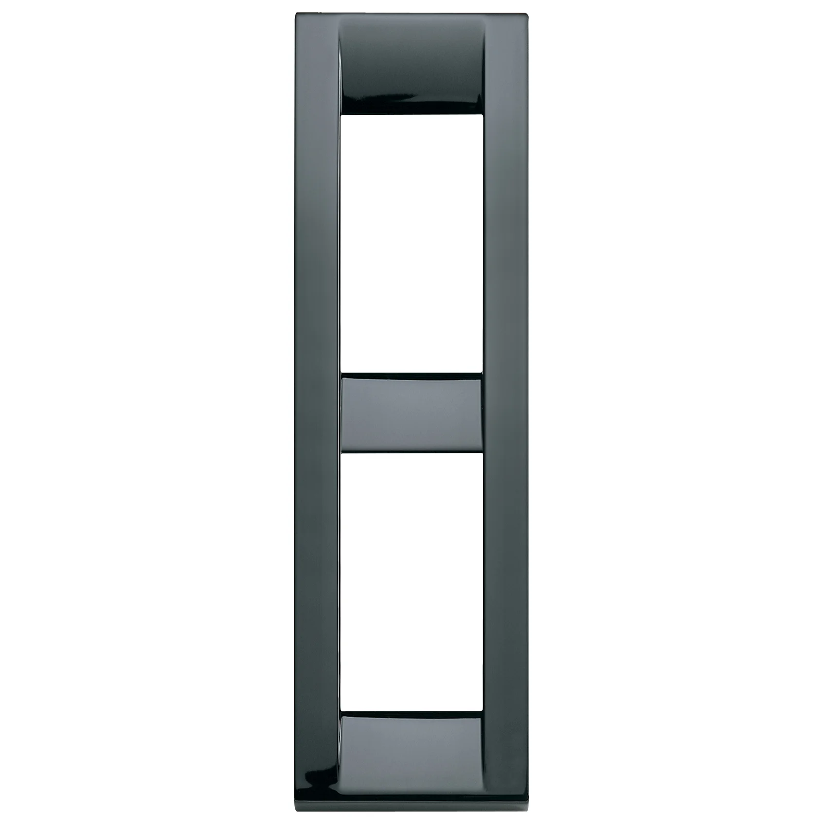 Vimar Idea Classica 2-Module Cover Plate, Die-Cast Metal, for Panel Mounting
