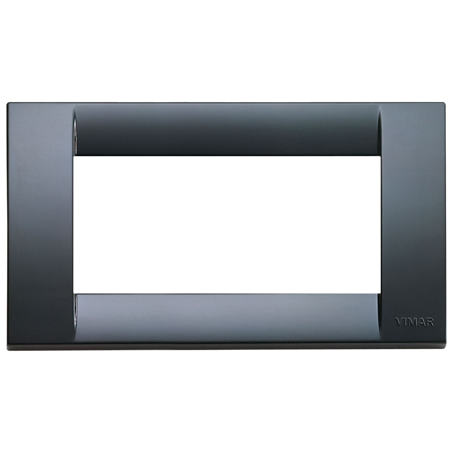 Vimar Idea Classica 4-Module Cover Plate, Horizontal/Vertical Mounting, 145 x 82 mm, Thermoplastic